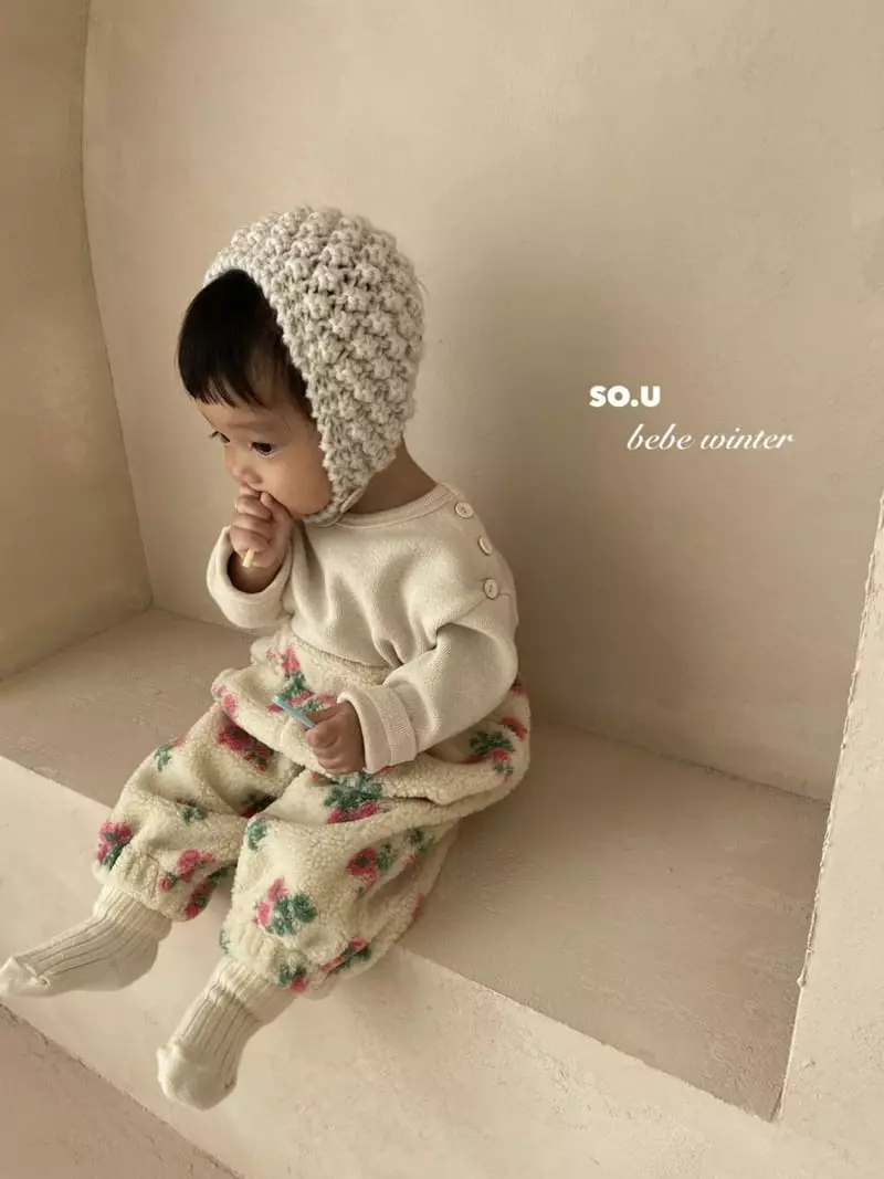 So U - Korean Children Fashion - #kidsshorts - Shoulder Button Tee - 3