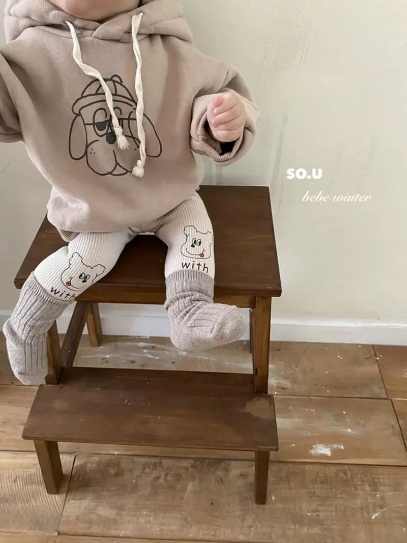 So U - Korean Children Fashion - #kidsshorts - Puppy Hoody - 2