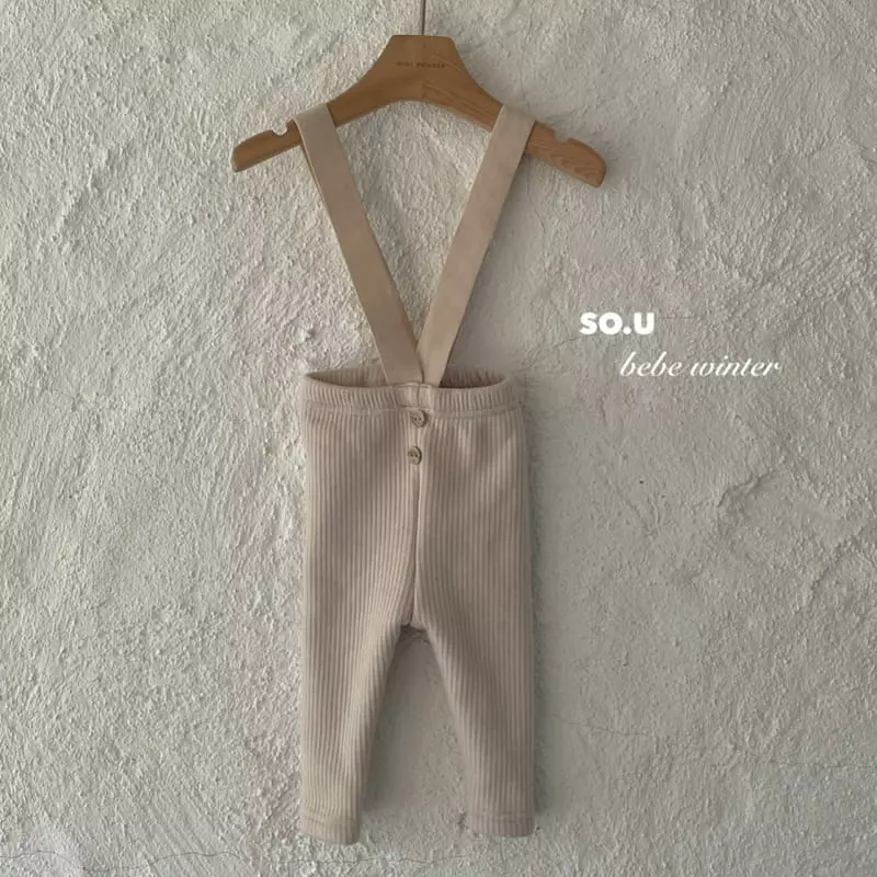 So U - Korean Children Fashion - #kidsstore - Band Button Leggings - 10