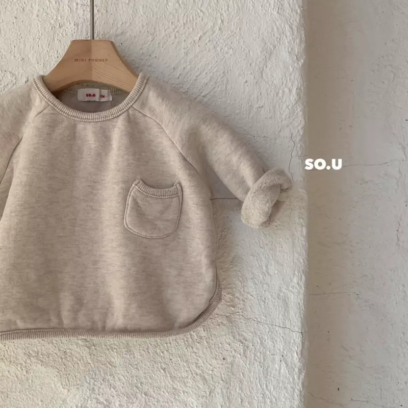 So U - Korean Children Fashion - #kidzfashiontrend - Piping Pocket Tee - 11