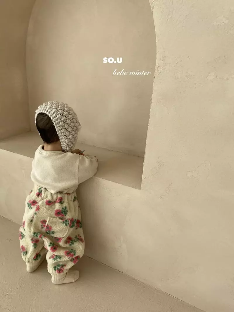So U - Korean Children Fashion - #littlefashionista - Moncle Flower Pants - 5