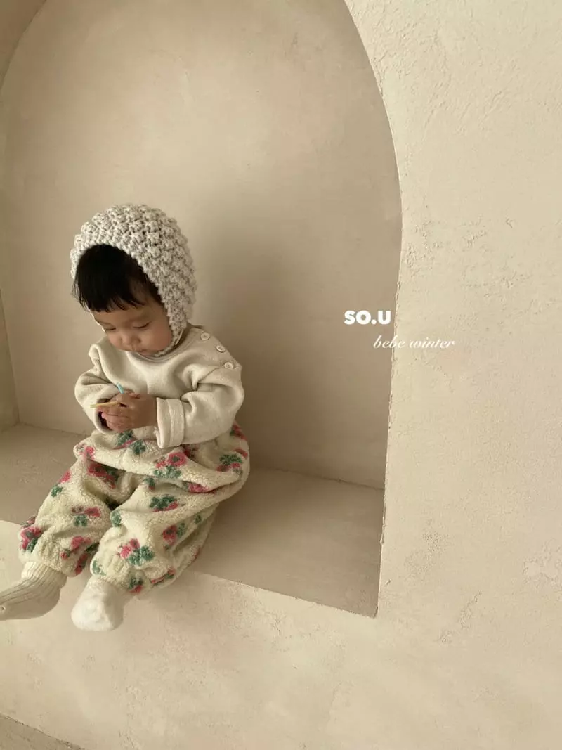 So U - Korean Children Fashion - #magicofchildhood - Shoulder Button Tee - 8