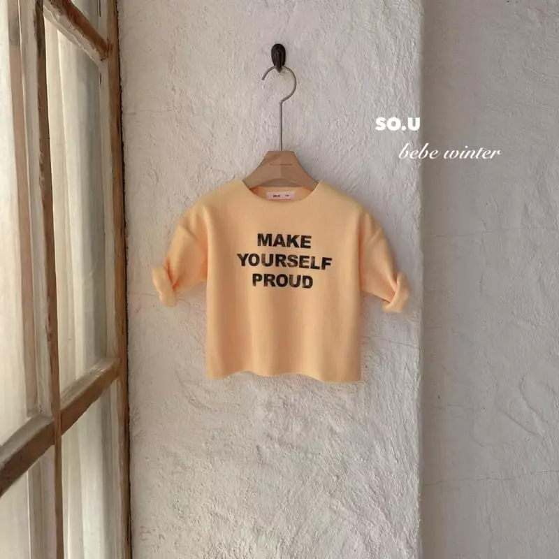 So U - Korean Children Fashion - #magicofchildhood - Deggi Tee - 2