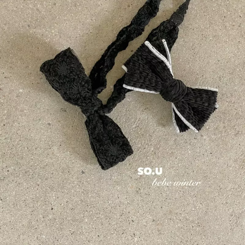 So U - Korean Children Fashion - #magicofchildhood - Lace Ribbon Hairband - 11