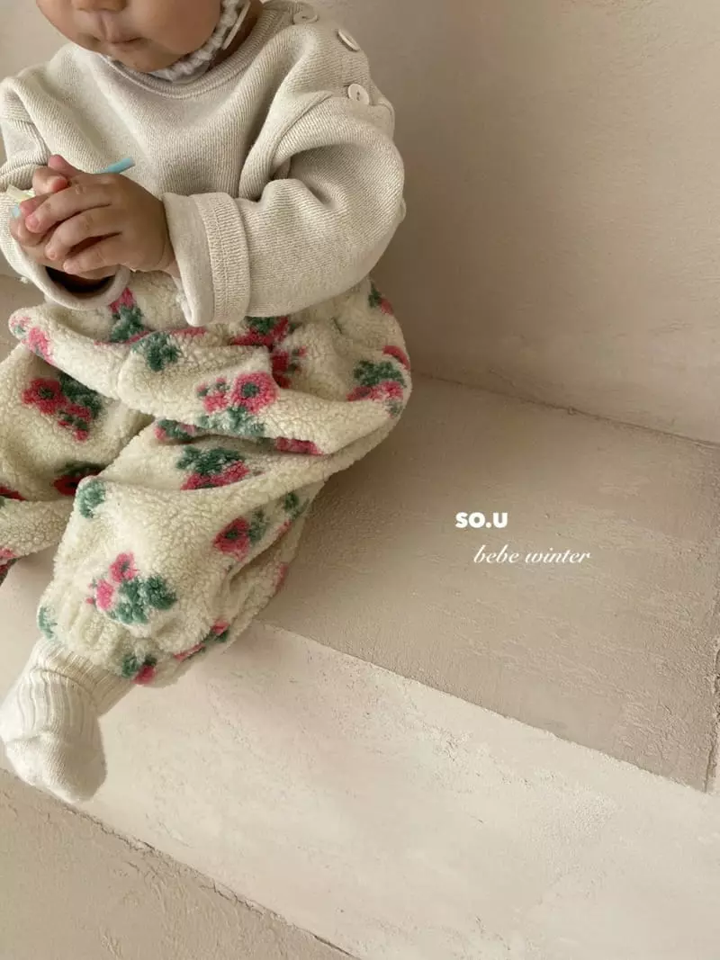 So U - Korean Children Fashion - #minifashionista - Moncle Flower Pants - 7