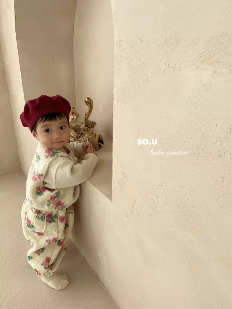 So U - Korean Children Fashion - #prettylittlegirls - Moncle Flower Vest - 7