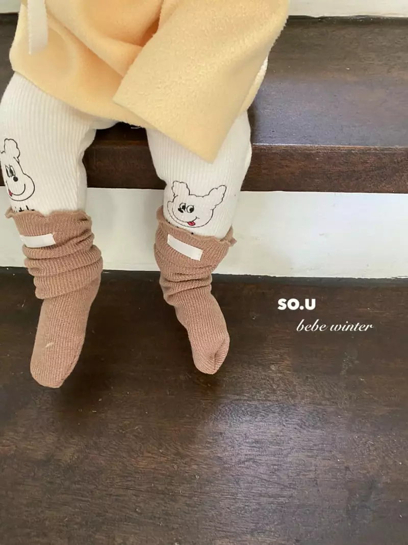 So U - Korean Children Fashion - #prettylittlegirls - Puppy Leggings - 6