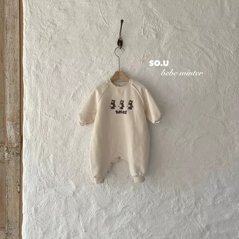 So U - Korean Children Fashion - #prettylittlegirls - Bear BOdysuit - 5