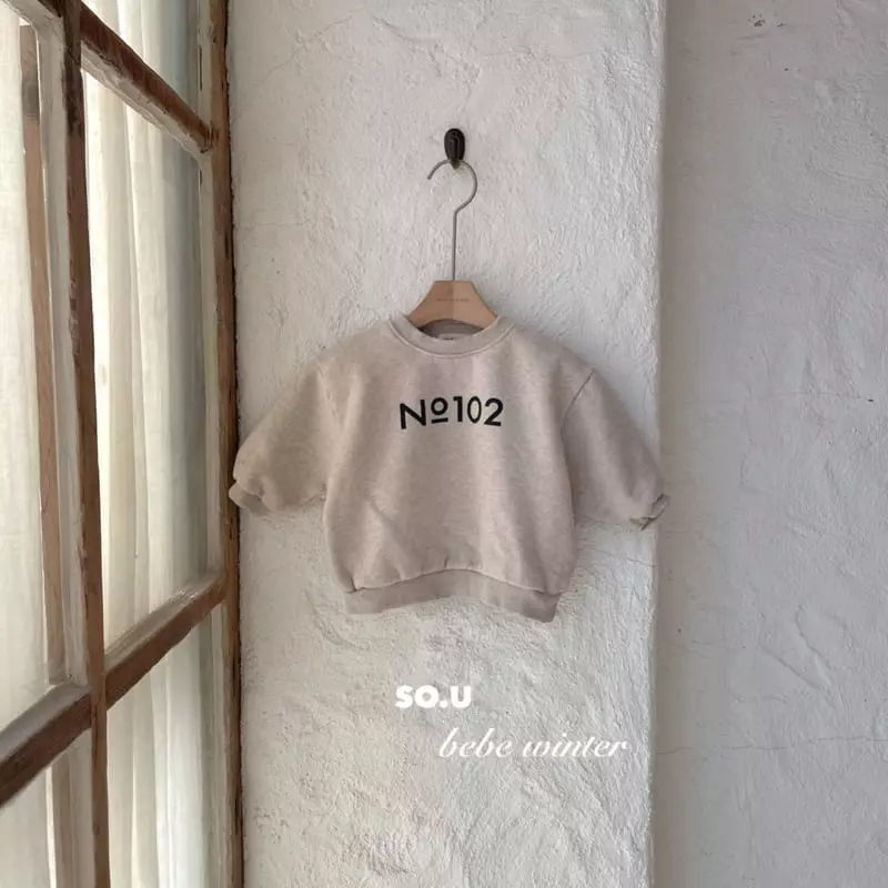 So U - Korean Children Fashion - #todddlerfashion - 102 Sweatshirt - 5