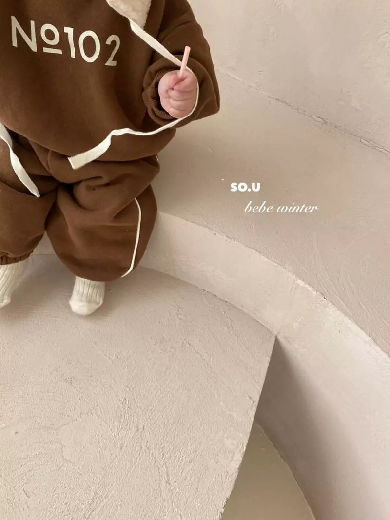 So U - Korean Children Fashion - #prettylittlegirls - Bread Stripes Pants - 4