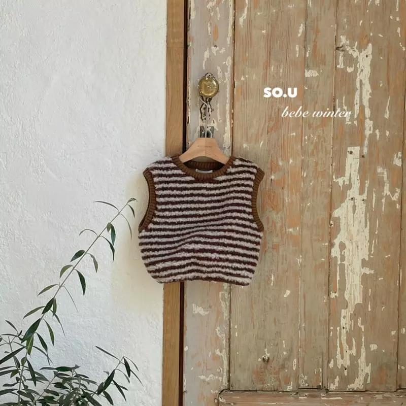 So U - Korean Children Fashion - #toddlerclothing - Bbogle Vest