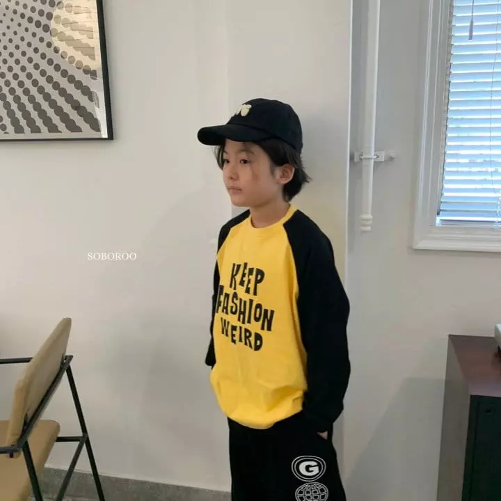 Soboroo - Korean Children Fashion - #childofig - Keep Raglan Tee - 12