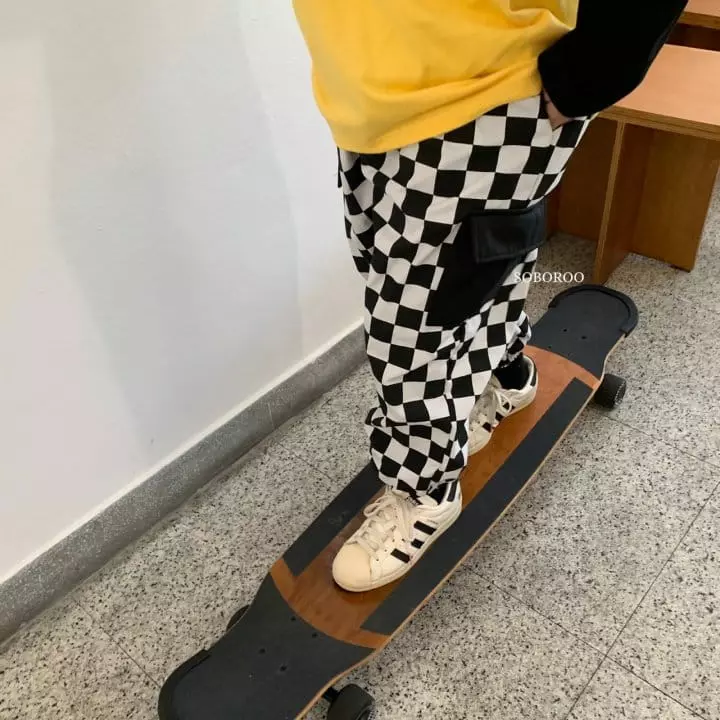 Soboroo - Korean Children Fashion - #kidzfashiontrend - Alpa Board Pants