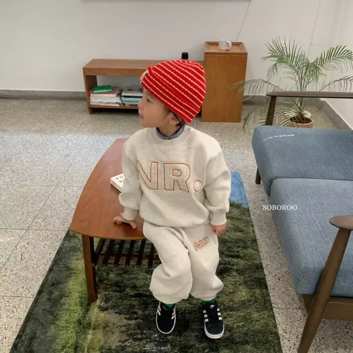 Soboroo - Korean Children Fashion - #littlefashionista - Embrodiery Sweatshirt - 12