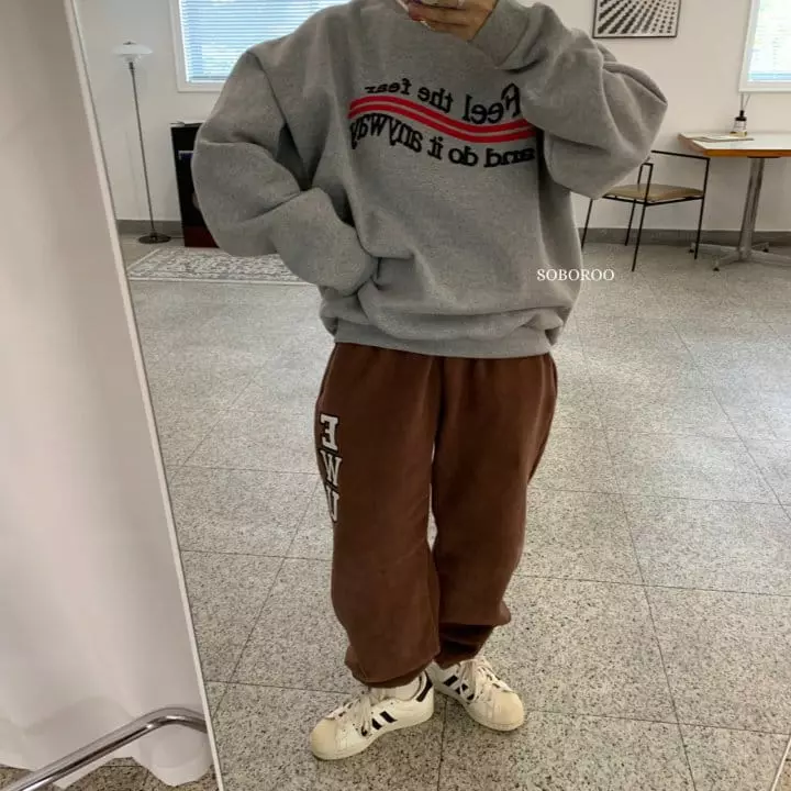 Soboroo - Korean Children Fashion - #littlefashionista - Anyway Sweatshirt - 10