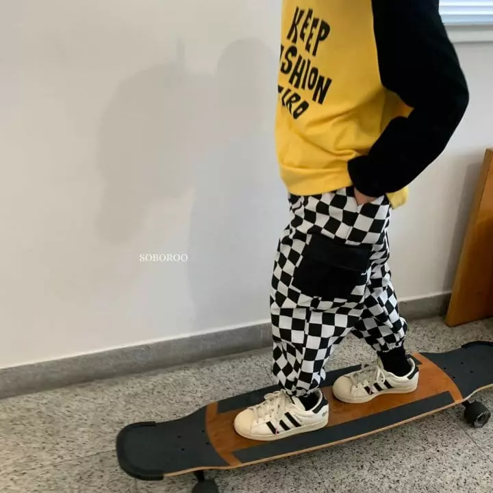 Soboroo - Korean Children Fashion - #littlefashionista - Alpa Board Pants - 4