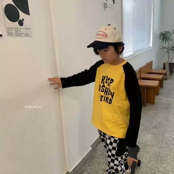 Soboroo - Korean Children Fashion - #magicofchildhood - Keep Raglan Tee - 6