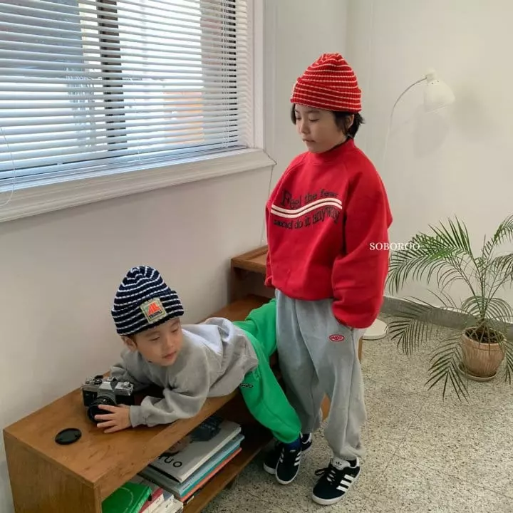 Soboroo - Korean Children Fashion - #minifashionista - Anyway Sweatshirt - 12
