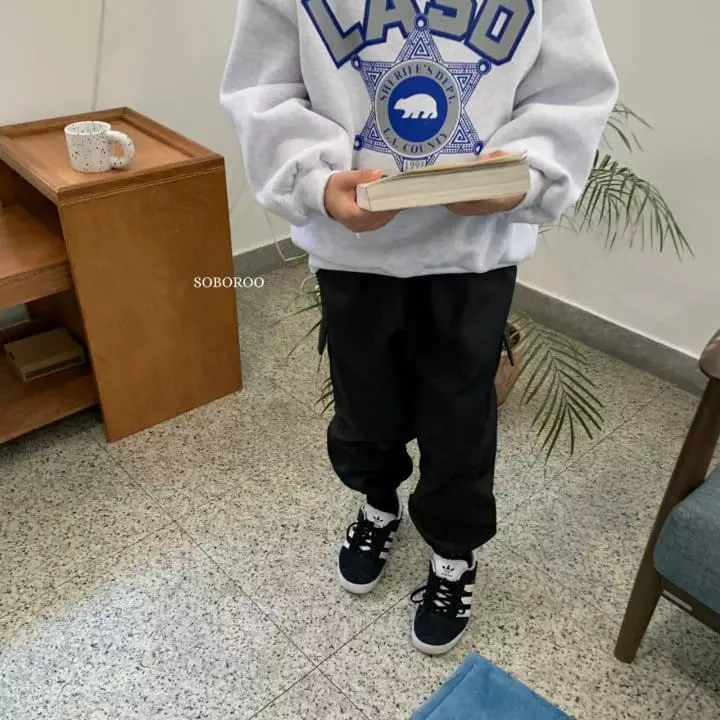 Soboroo - Korean Children Fashion - #minifashionista - LA Sweatshirt - 8