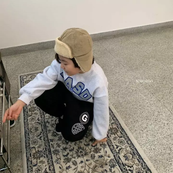 Soboroo - Korean Children Fashion - #prettylittlegirls - LA Sweatshirt - 9