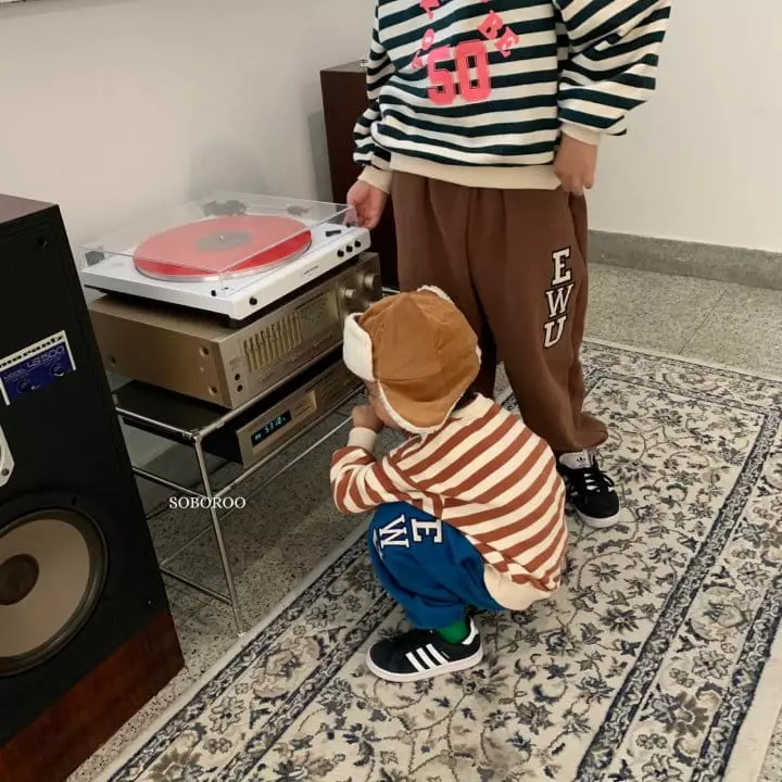 Soboroo - Korean Children Fashion - #prettylittlegirls - 50 Stripes Sweatshirt - 7