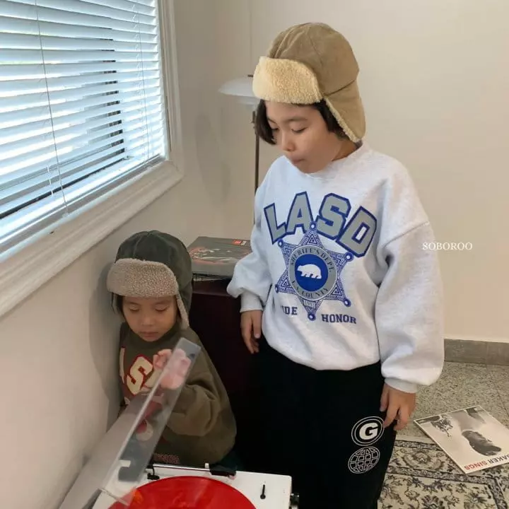 Soboroo - Korean Children Fashion - #todddlerfashion - LA Sweatshirt - 10