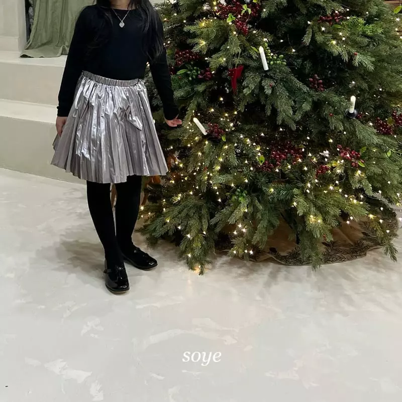 Soye - Korean Children Fashion - #childofig - Gloss Skirt - 7