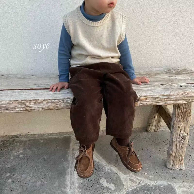 Soye - Korean Children Fashion - #childofig - Warm Turtleneck Tee - 5