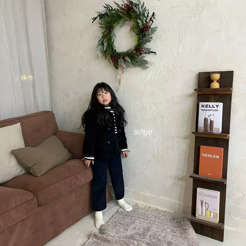 Soye - Korean Children Fashion - #childrensboutique - Sailor Collar Coat - 10