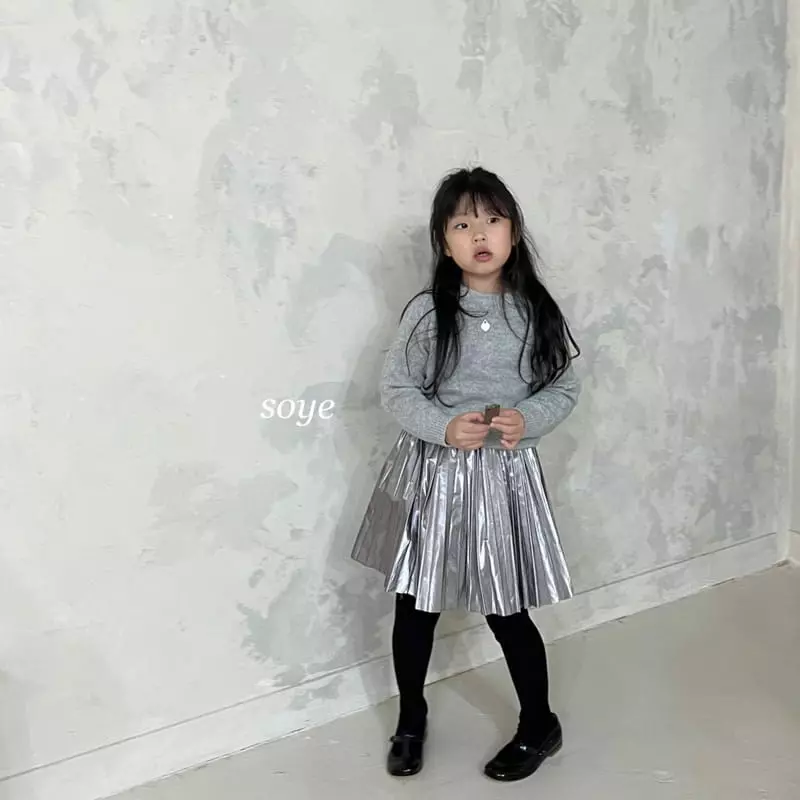 Soye - Korean Children Fashion - #childrensboutique - Gloss Skirt - 8