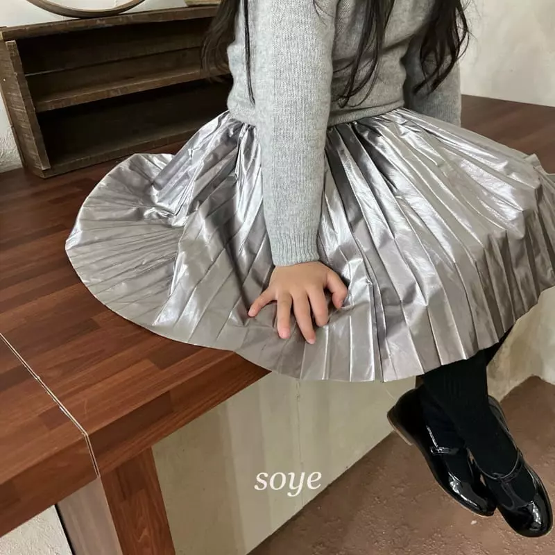 Soye - Korean Children Fashion - #designkidswear - Gloss Skirt - 9
