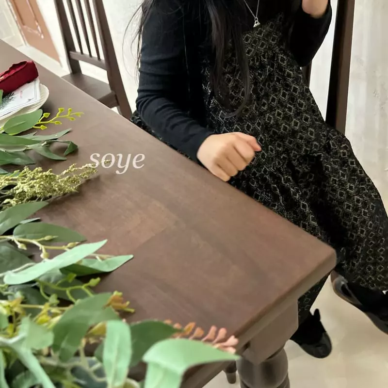 Soye - Korean Children Fashion - #discoveringself - Velvet Ribbon One-piece - 7