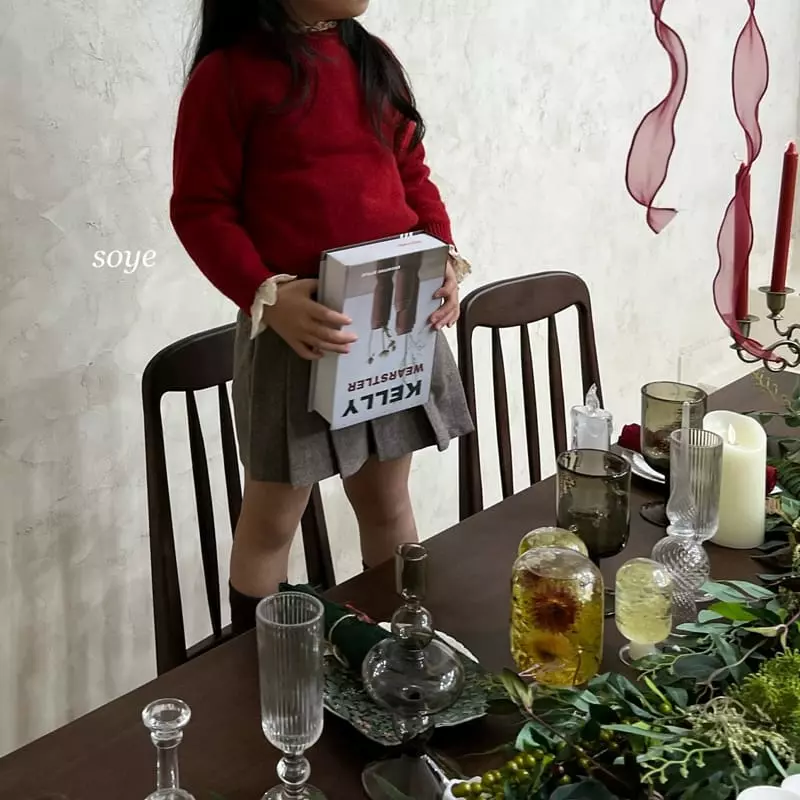 Soye - Korean Children Fashion - #discoveringself - Sadle Knit Tee