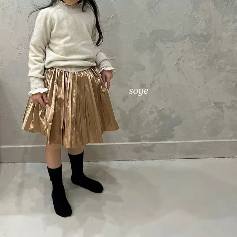 Soye - Korean Children Fashion - #fashionkids - Gloss Skirt - 11