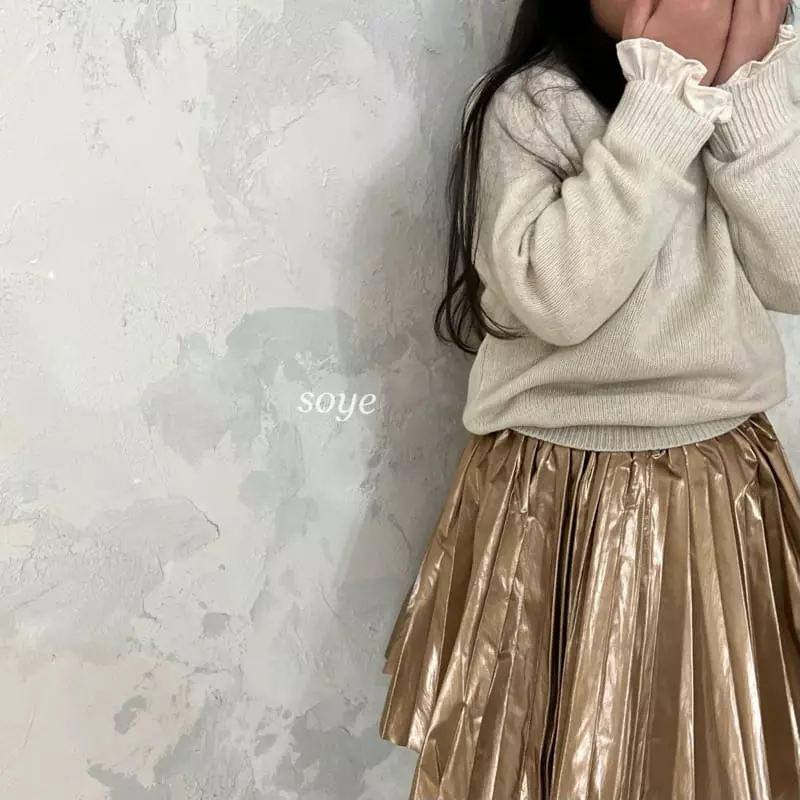 Soye - Korean Children Fashion - #kidsshorts - Gloss Skirt - 12