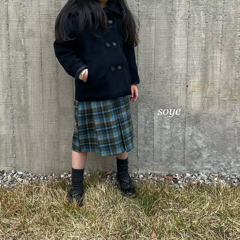 Soye - Korean Children Fashion - #magicofchildhood - Sailor Collar Coat - 3