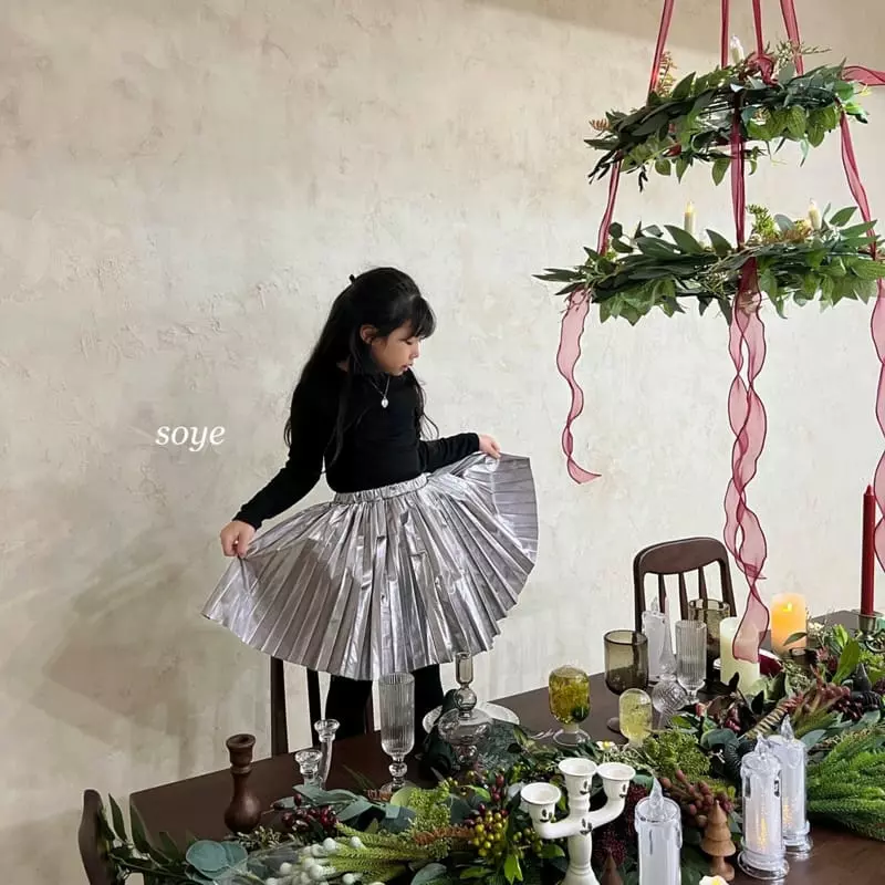 Soye - Korean Children Fashion - #magicofchildhood - Gloss Skirt