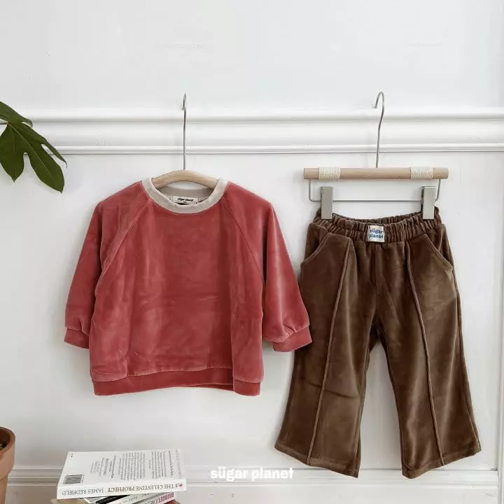 Sugar Planet - Korean Children Fashion - #kidzfashiontrend - Veloure Boxer Pants - 4