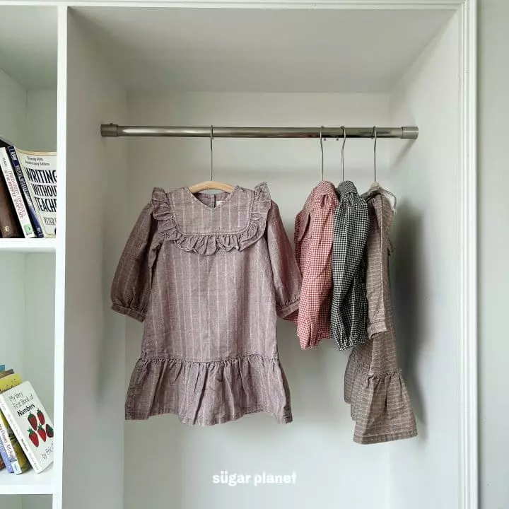 Sugar Planet - Korean Children Fashion - #Kfashion4kids - Brick Romance one-piece