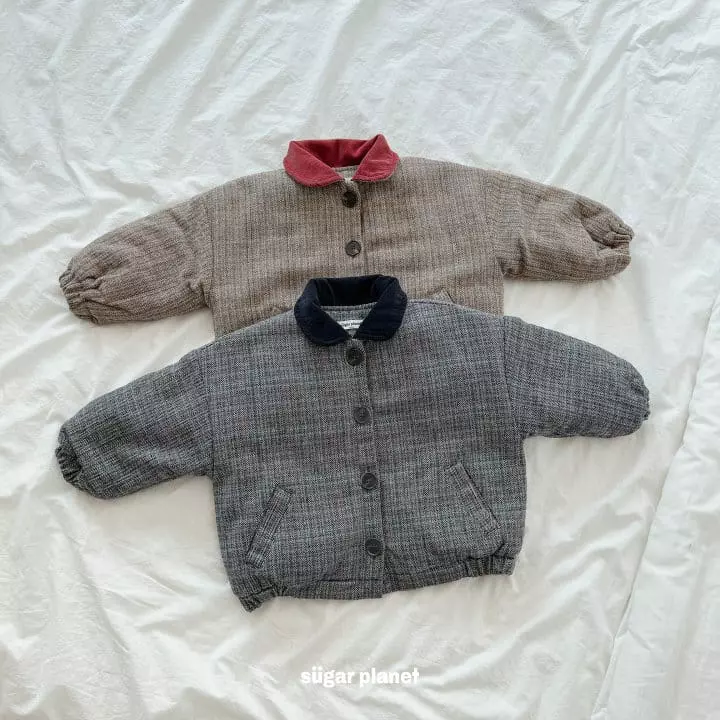 Sugar Planet - Korean Children Fashion - #childofig - Check Padding - 6