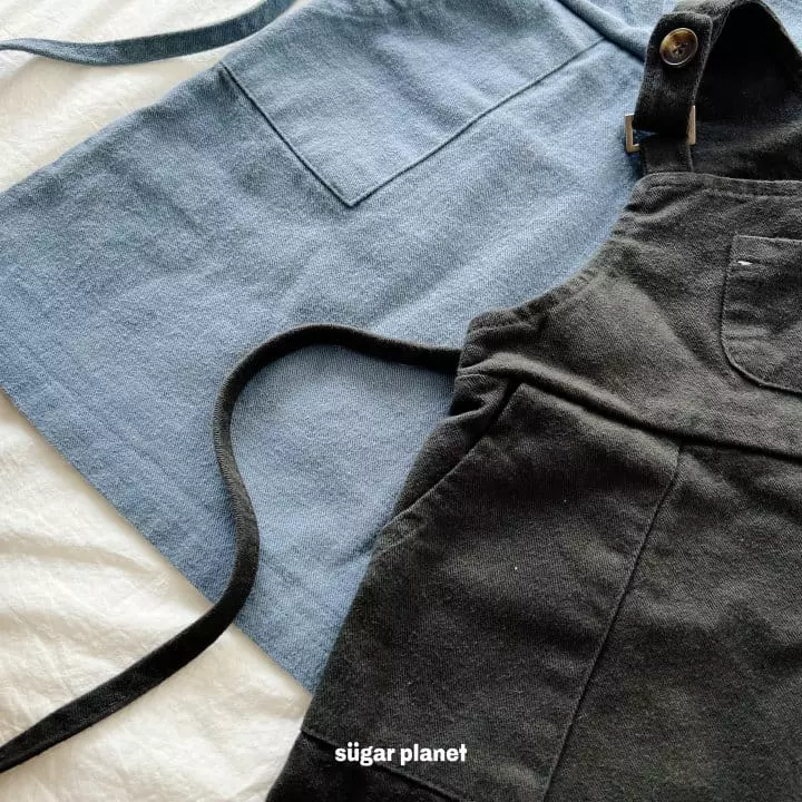 Sugar Planet - Korean Children Fashion - #childofig - Rope Dungarees One-piece - 5
