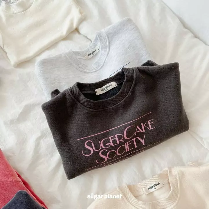 Sugar Planet - Korean Children Fashion - #childrensboutique - Suger Cake Sweatshirt