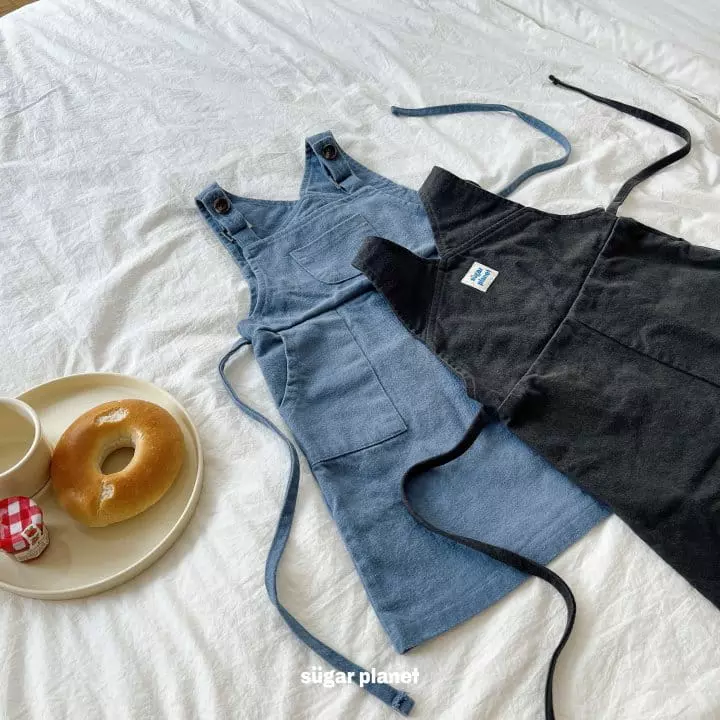 Sugar Planet - Korean Children Fashion - #designkidswear - Rope Dungarees One-piece - 7