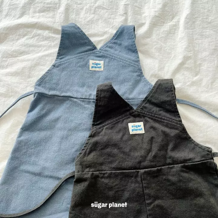 Sugar Planet - Korean Children Fashion - #fashionkids - Rope Dungarees One-piece - 9