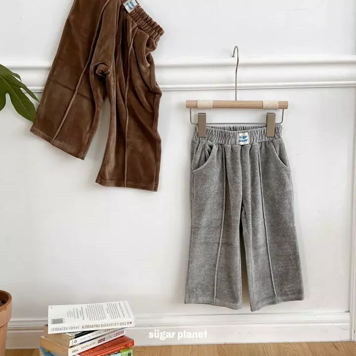 Sugar Planet - Korean Children Fashion - #kidsshorts - Veloure Boxer Pants