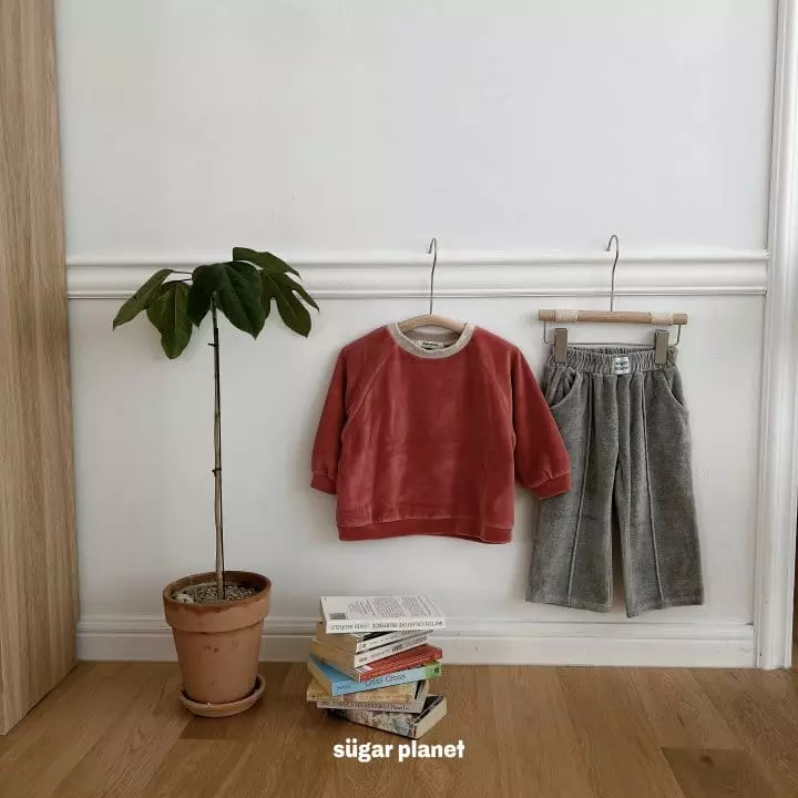 Sugar Planet - Korean Children Fashion - #prettylittlegirls - Veloure Sweatshirt - 6