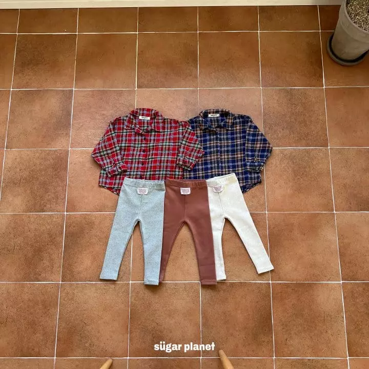 Sugar Planet - Korean Children Fashion - #toddlerclothing - Together Leggings - 7