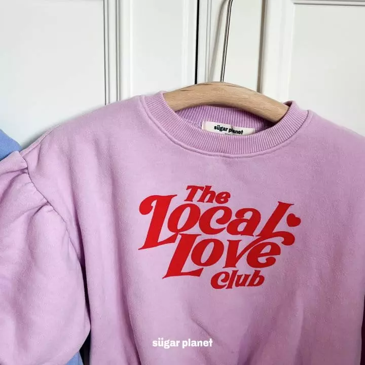 Sugar Planet - Korean Children Fashion - #toddlerclothing - Crop Big Puff Sweatshirt - 2