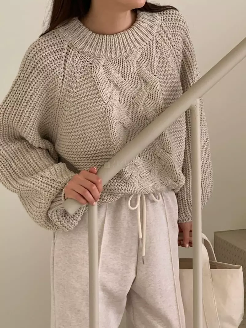 Tahiti - Korean Women Fashion - #momslook - Roky Knit Tee - 2