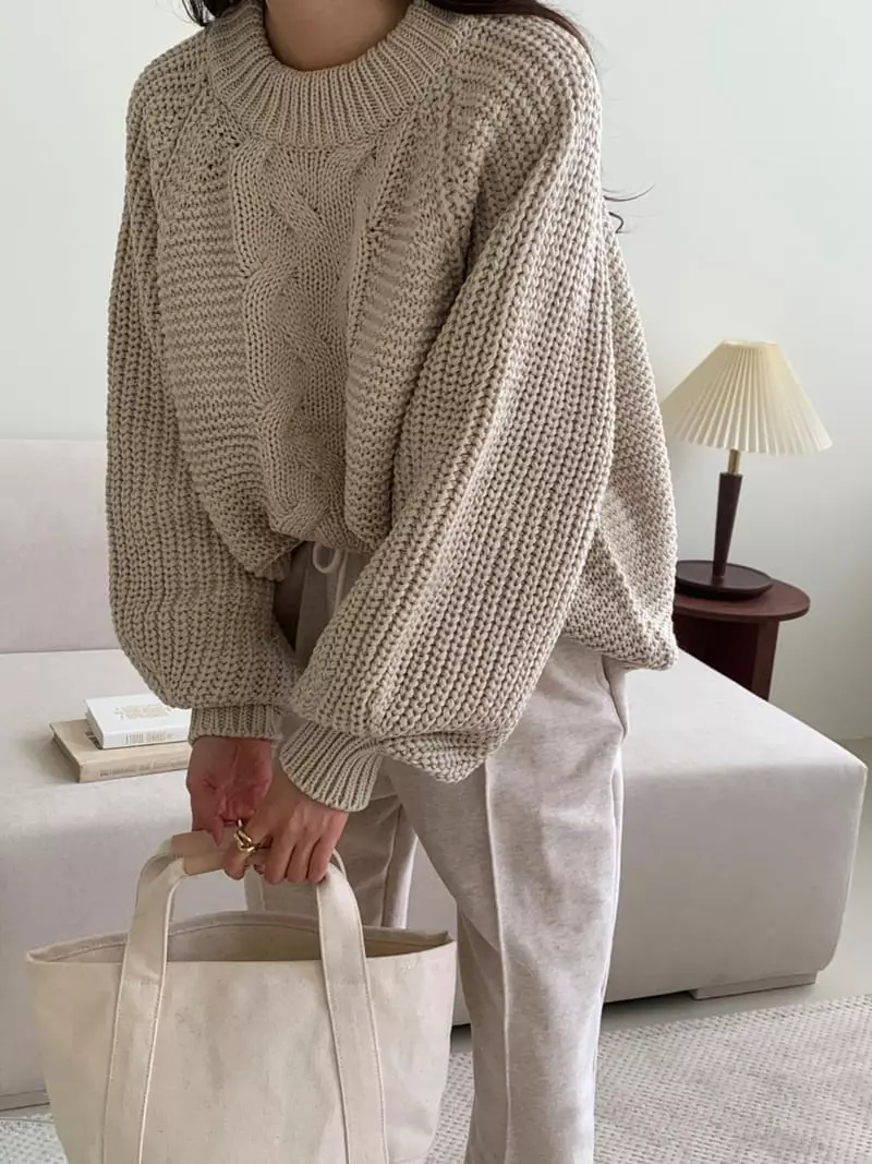 Tahiti - Korean Women Fashion - #womensfashion - Roky Knit Tee - 4